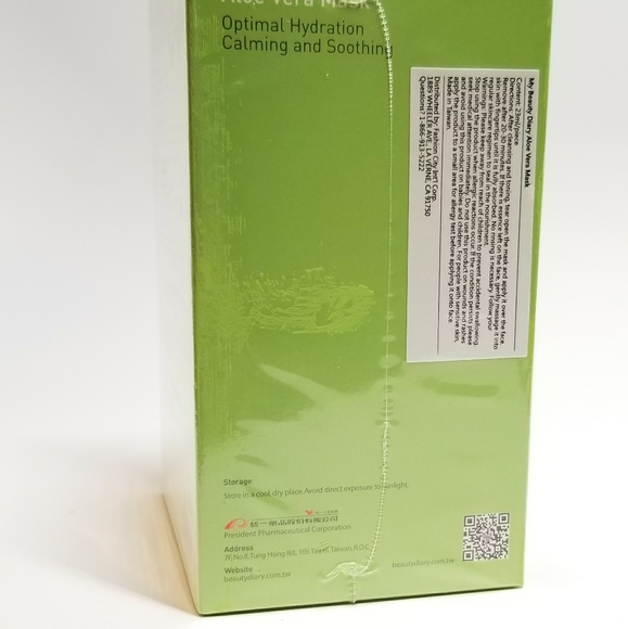 Aloe Vera Facial Mask Optimal Hydration NEW - Picture 3 of 8